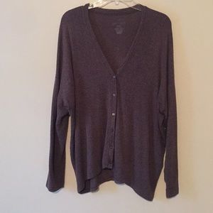 Soft & Sexy Plush American Eagle Cardigan size XL